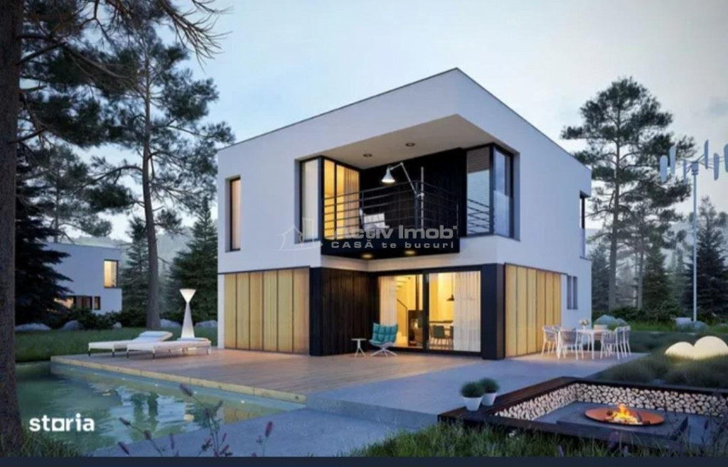 Casa Pasiva Premium cu Piscina, Sauna, sala fitness.