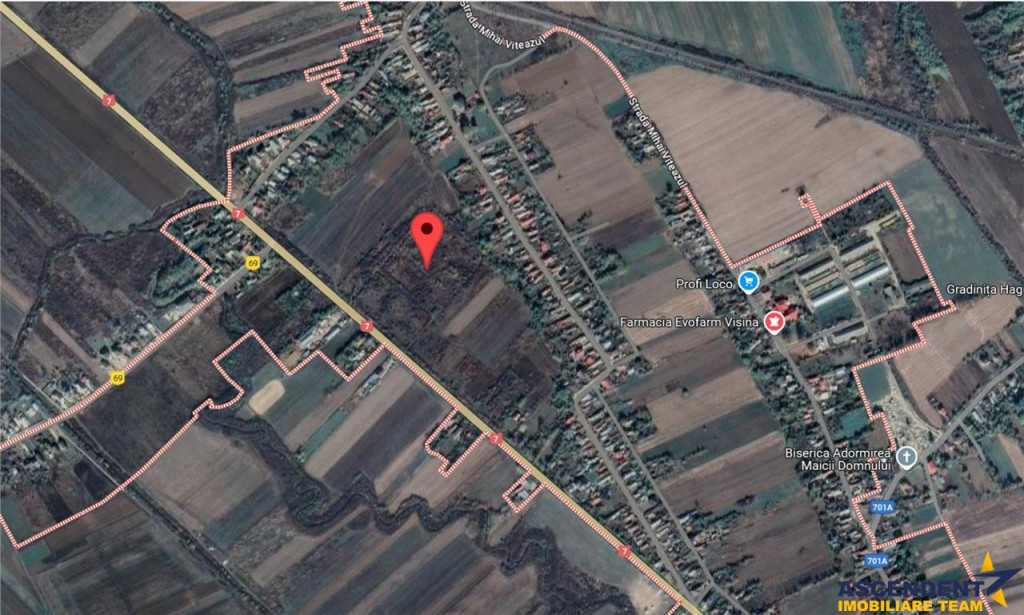 29.200 mp teren intravilan,recomandat: blocuri P 2, case vil