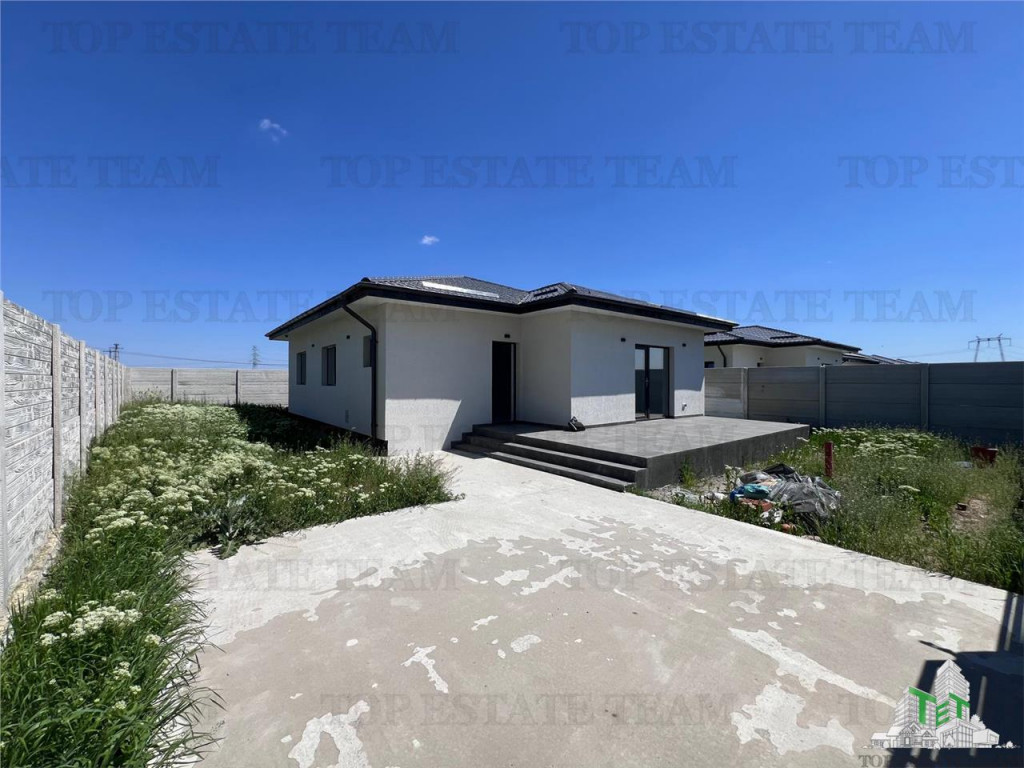 Casa moderna individuala cu 4 camere , 2 bai , Living open s