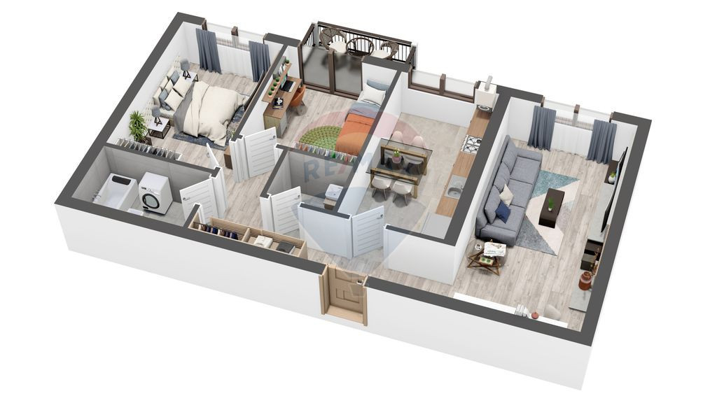 Apartament modern de 74 mp în Șelimbăr