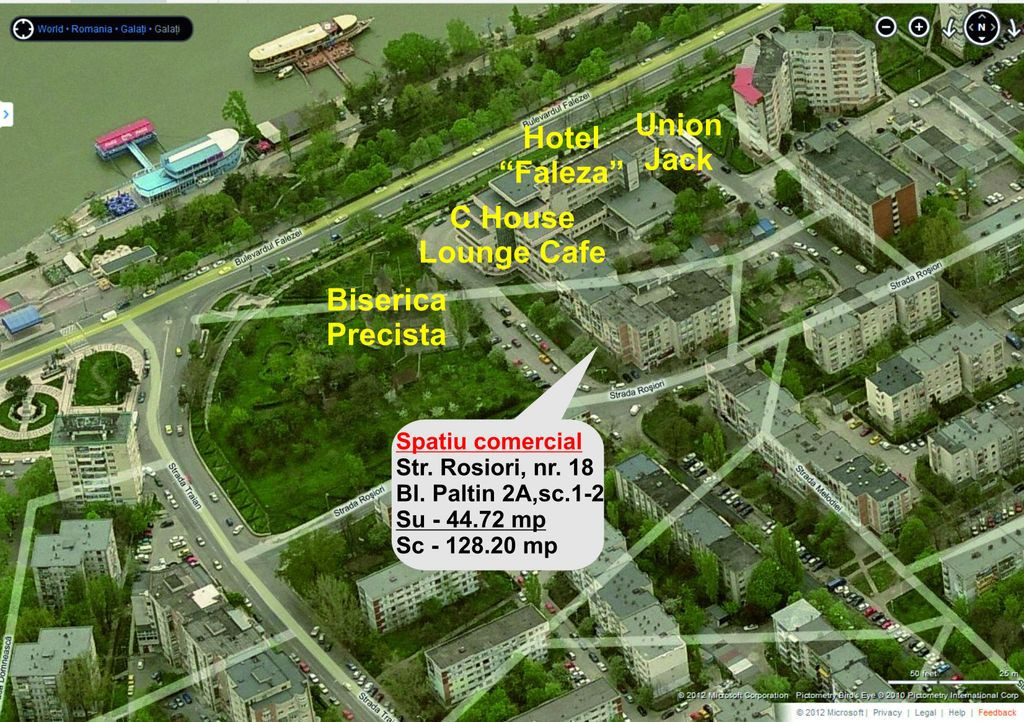 Inchiriem spatiu zona Union Jack