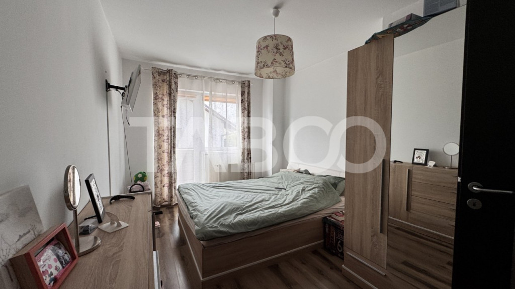 Apartament 2 camere de inchiriat 50mp mobilat utilat balcon