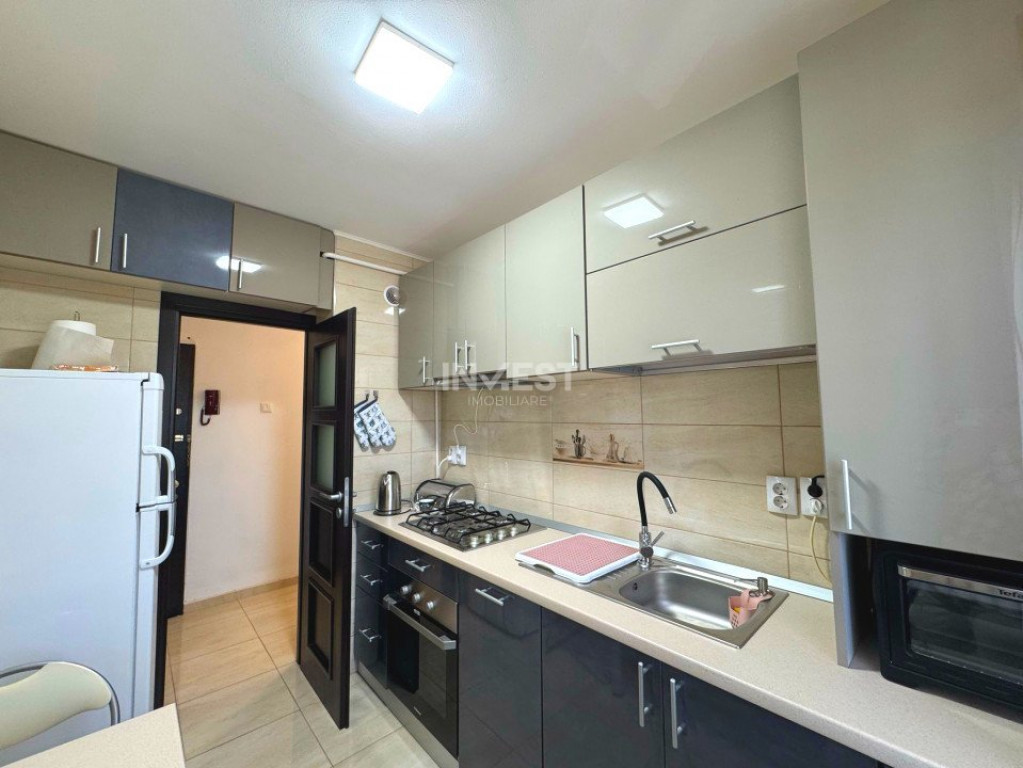 Apartament 2 camere mobilat și utilat - bloc fără risc -