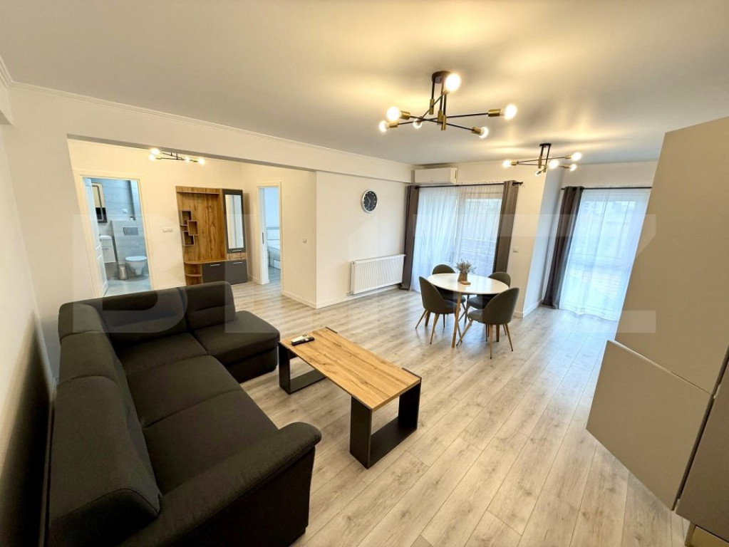 Apartment 2 camere, 60 mp, prima inchiriere, parcare, zona D