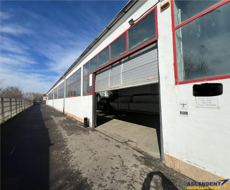 Activitate logistica, depozitare, productie mica atelier aut