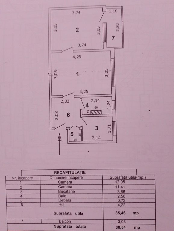 Apartament 2 camere Micro 19