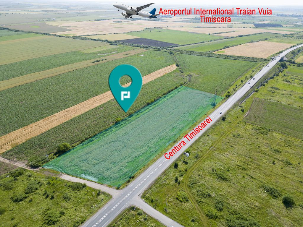 Teren 16,122mp zona aeroportului Timișoara