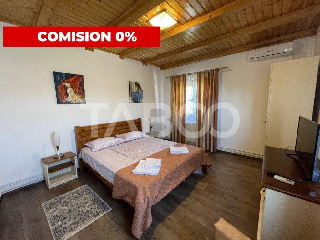 COMISION 0%!!! Pensiune 11 camere 660 mpu mobilata Micesti A