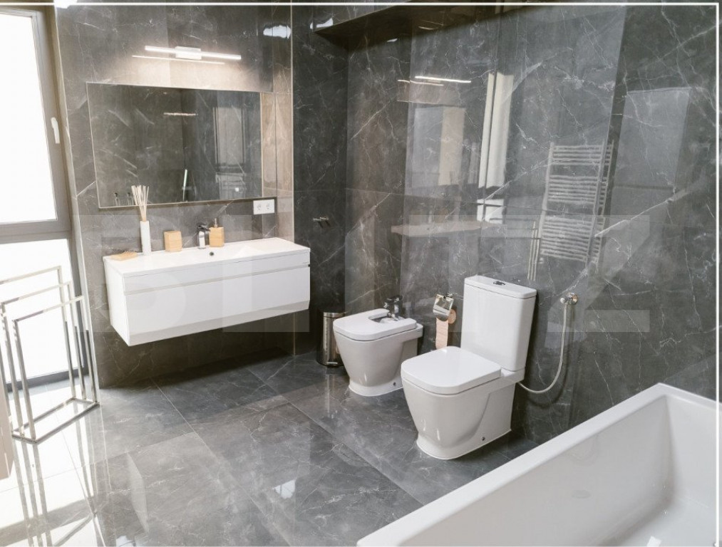 Apartament nou ultrafinisat cu 3 camere si gradina