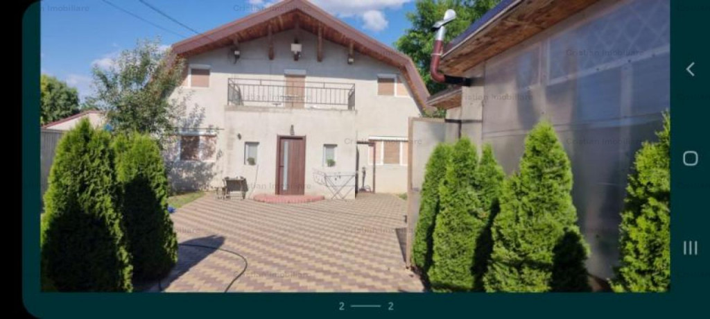 Vila P M 4 camere 170mp construit Cazasu 400mp teren