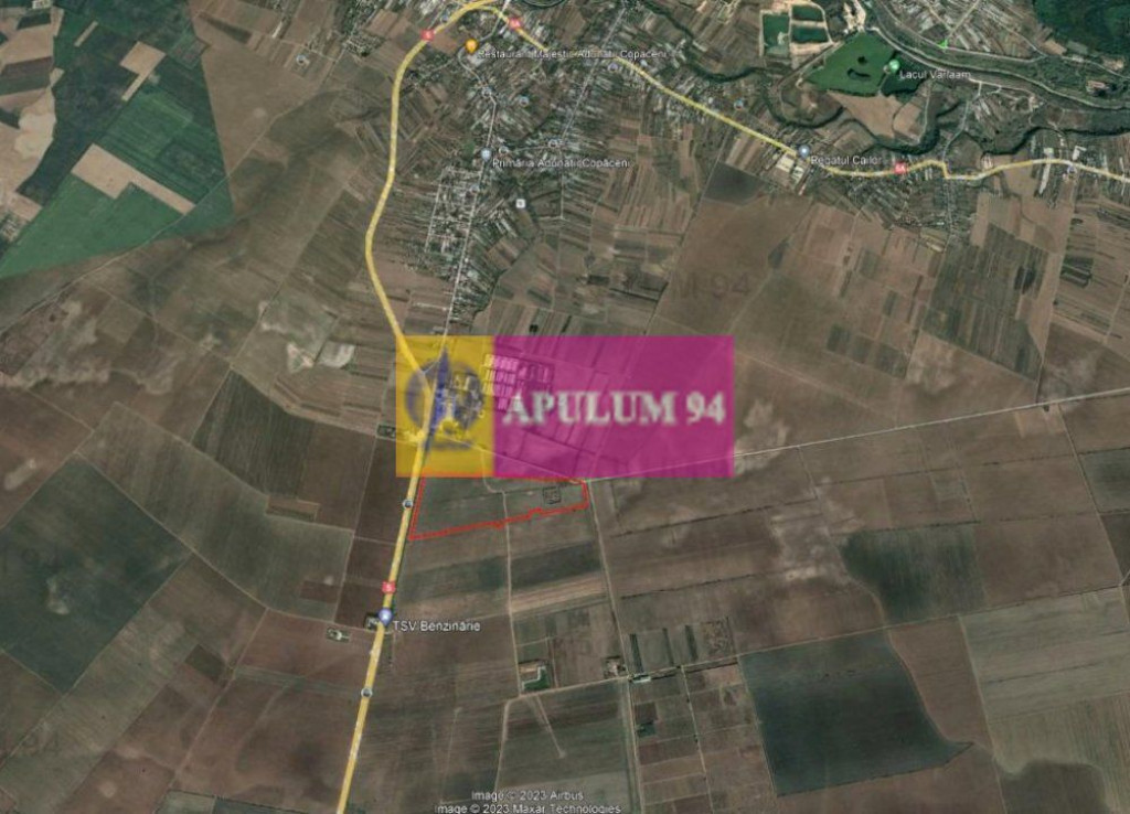 Teren de Închiriat 40ha Adunatii Copăceni | Industrial/...