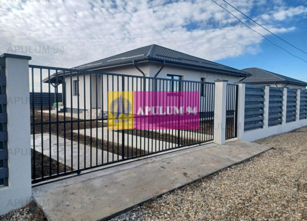 Săbăreni, casă nouă, 3 camere, 2 băi, terasă, CT, p...