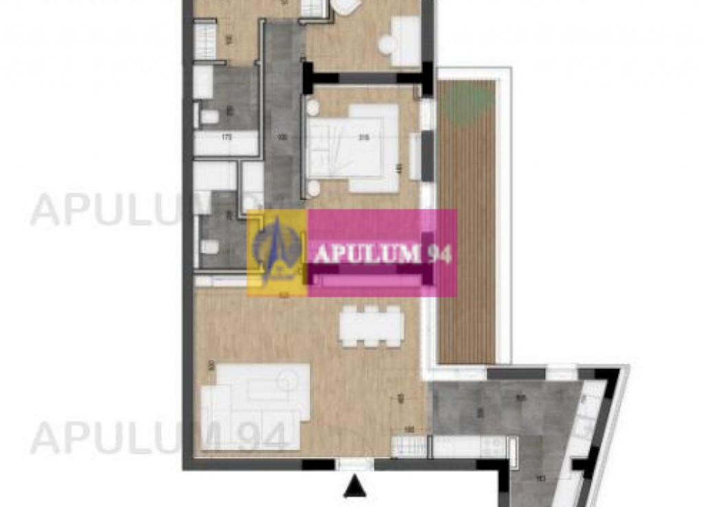 Apartament 4 camere 107mp | Licurg 2 | Cartierul Armenesc