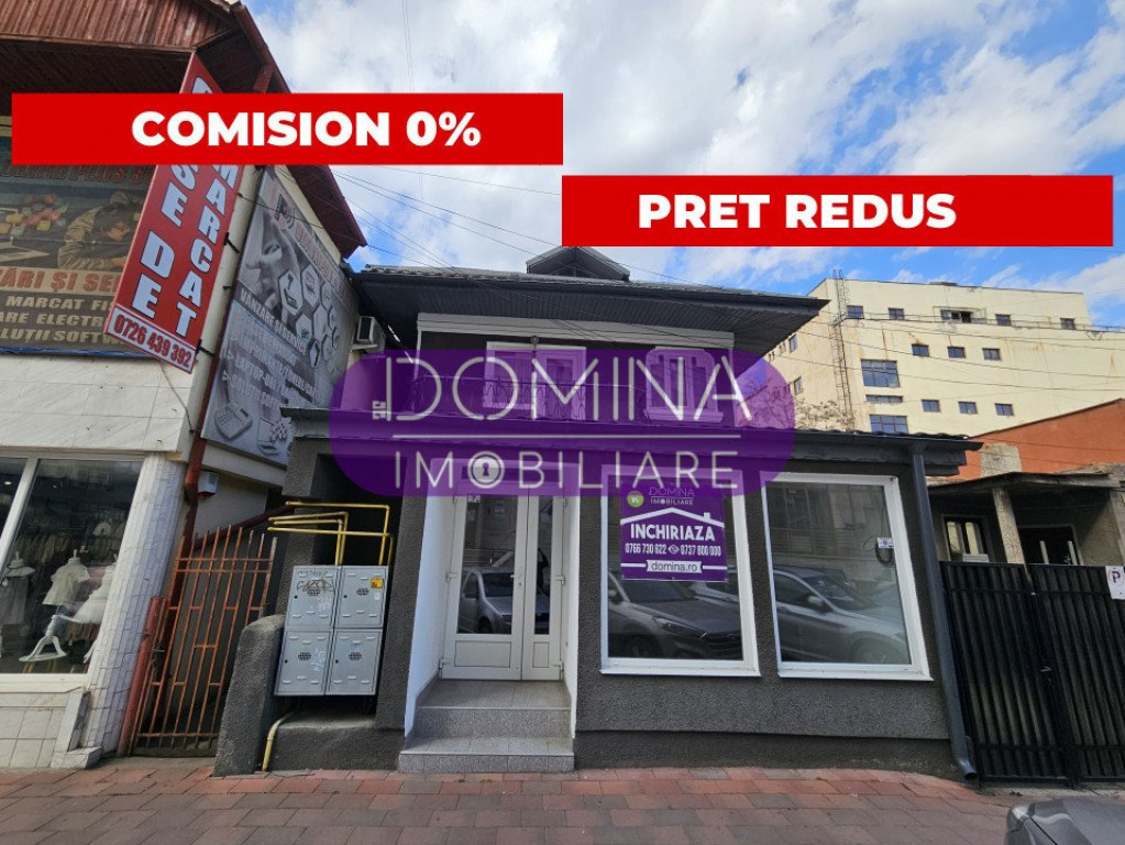 Spațiu comercial central, str. Siretului, vizavi de Finanț