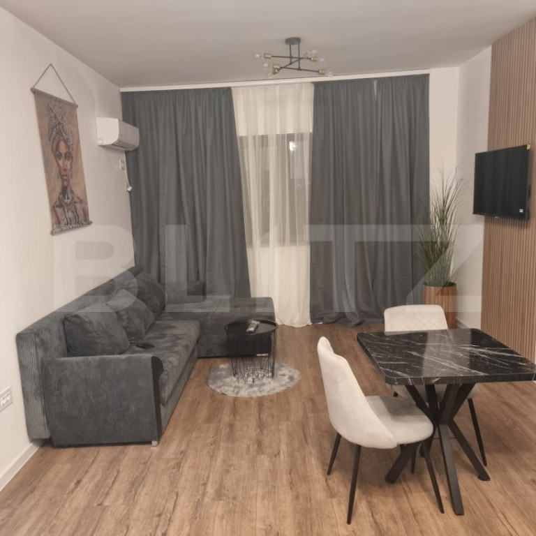 Apartament cu 2 camere, 43 mp, incalzire in pardoseala, zona