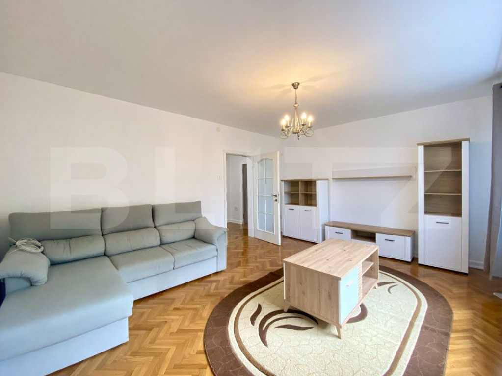 Apartament 3 camere, prima închiriere, , 80 mp, 2 bai, zona