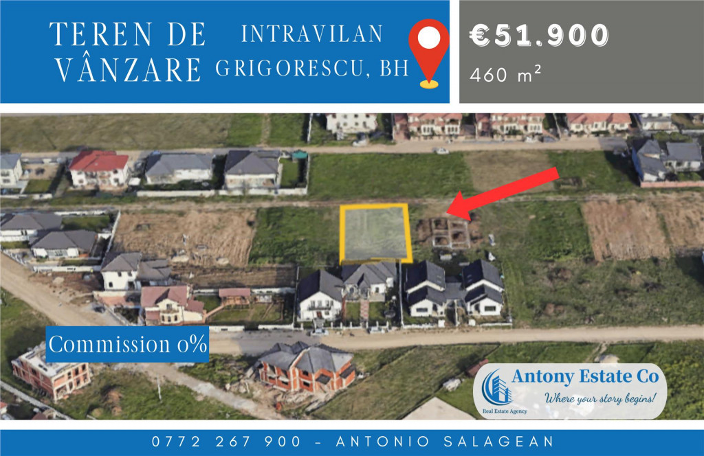 Teren intravilan, de - Grigorescu, Bihor