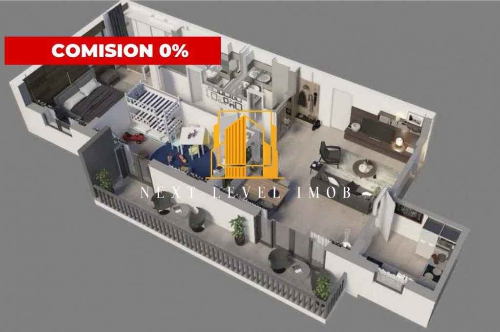 Apartament 3 camere, 94 mp, CORESI, Brașov, COSMION 0%, 202