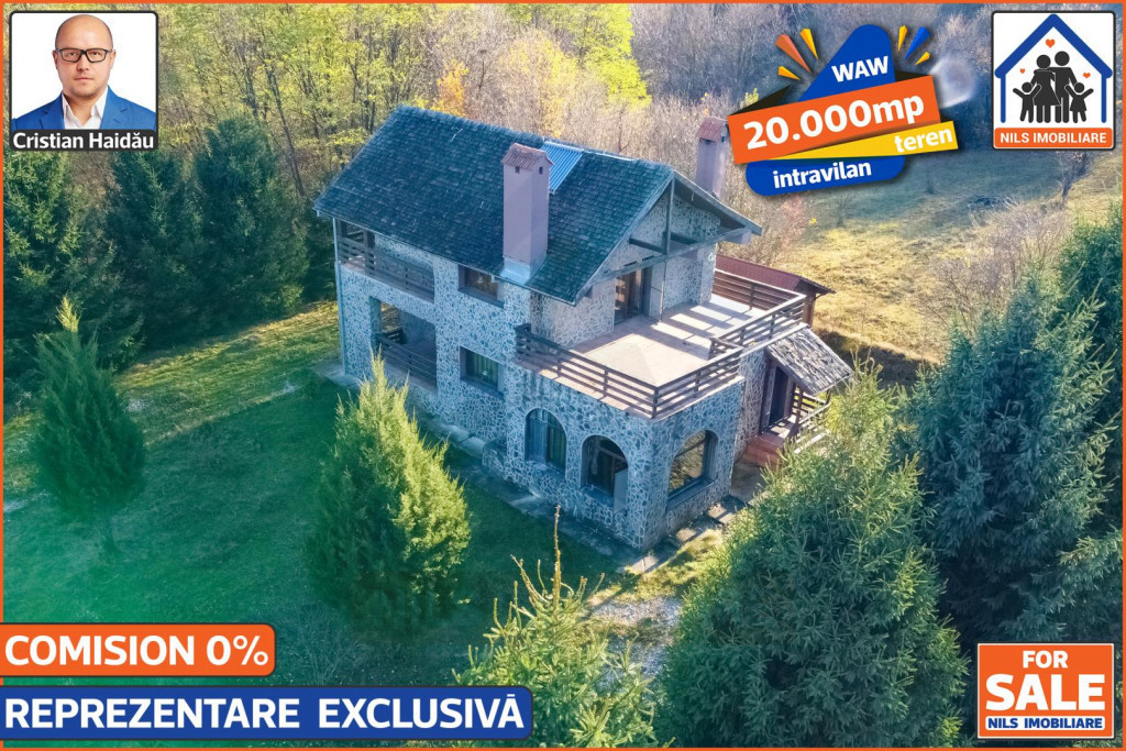 Casa 3 camere | Teren superb 20.000mp | Campulung - Albesti
