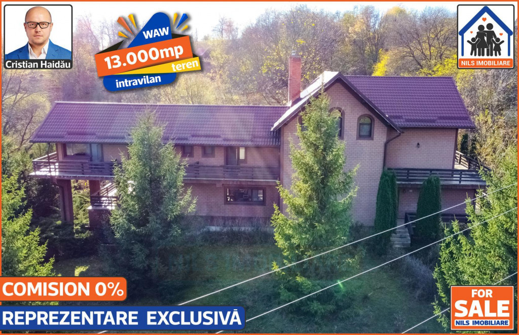 Pensiune 7 camere | Teren 13.000mp | Campulung - Albesti