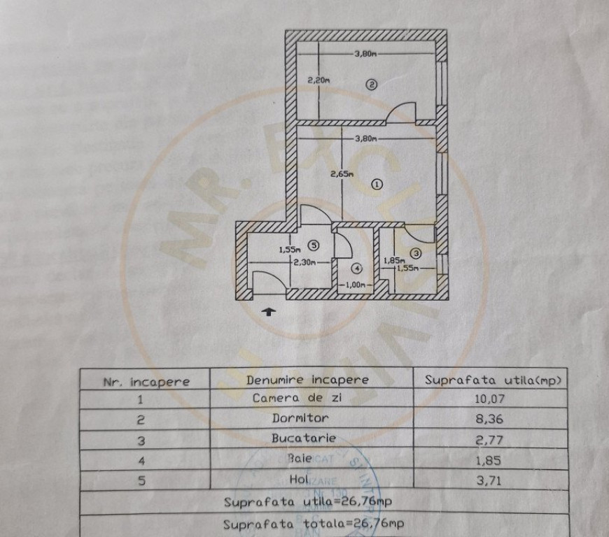 Apartament 2 camere Trivale!