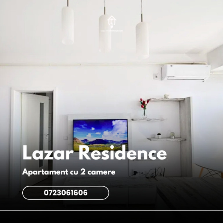 Apartament 2 camere de închiriat – Lazar Residence, zona