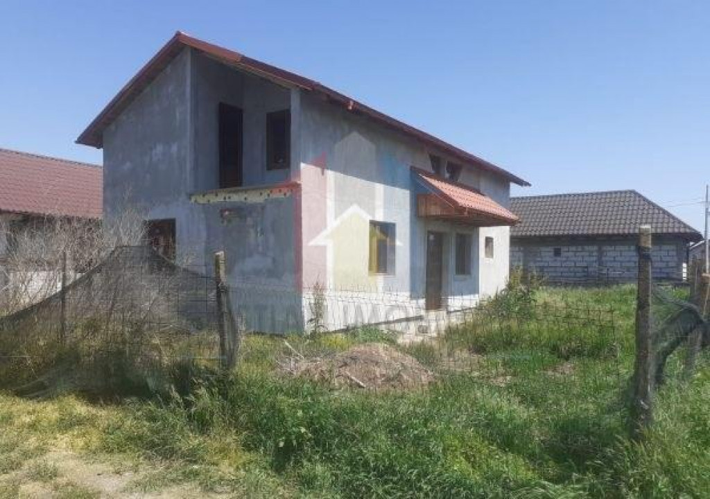 Casa P M, teren 300 mp, LA ROSU, Cazasu