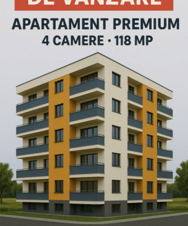 Apartament 4 camere • Bloc nou • Finisaje premium • 11