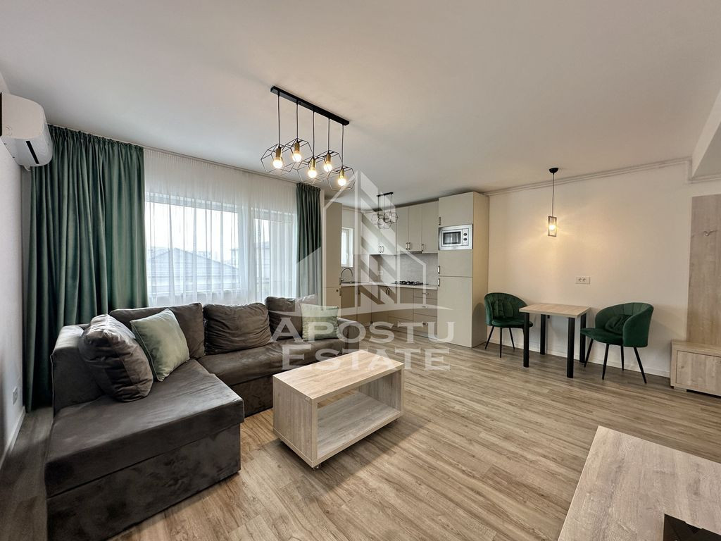 Apartament cu 2 camere la etajul 1, mobilat si utilat in ...