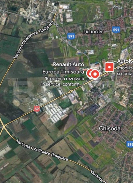 Teren intravilan, 8313mp, front stradal 39, zona Calea Sagul