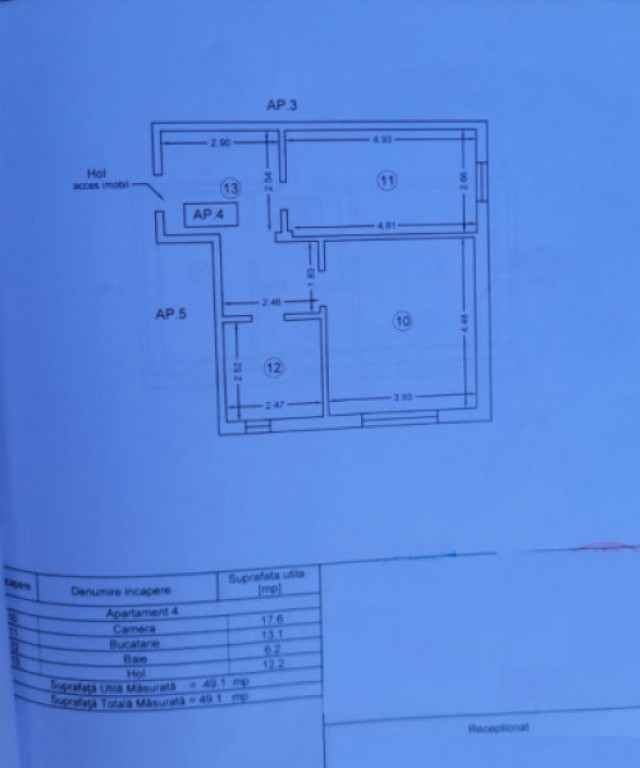 Studio situat in zona CET, bloc nou