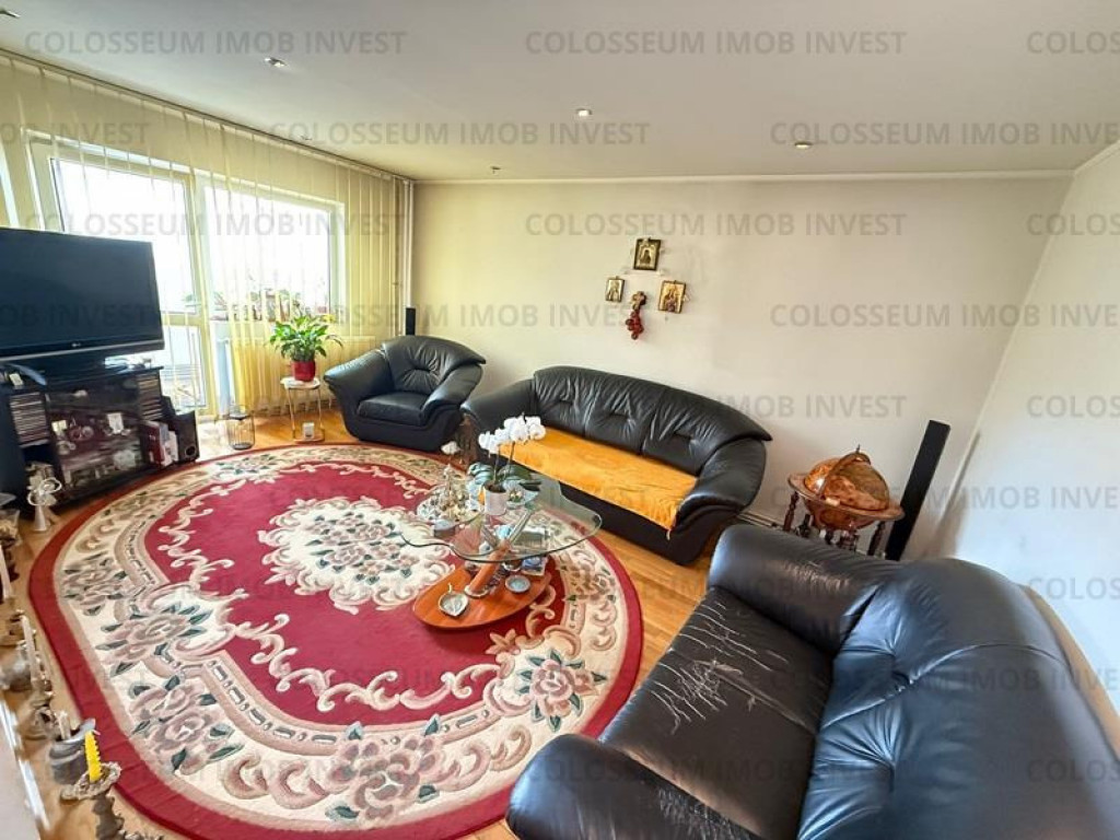 Carpatilor-Berzei 4 camere etaj 3 din 4 ,decomandat 2 bai,2 balcoane