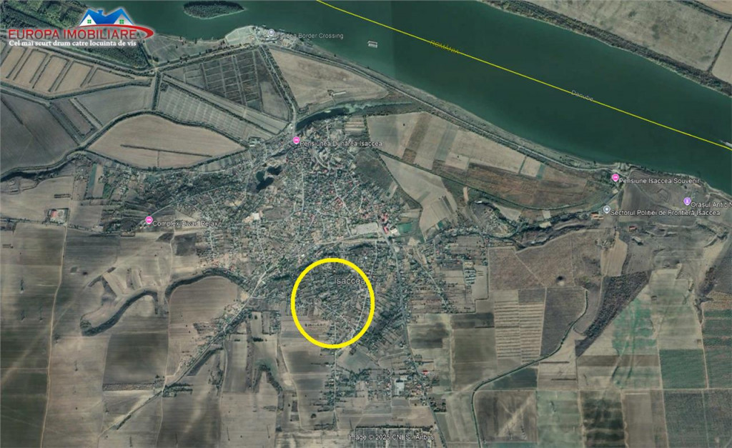 Teren de in localitatea Isaccea