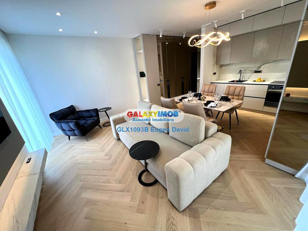 Pipera-Iancu Nicolae, 2 camere mobilat/utilat lux, etajul 1/