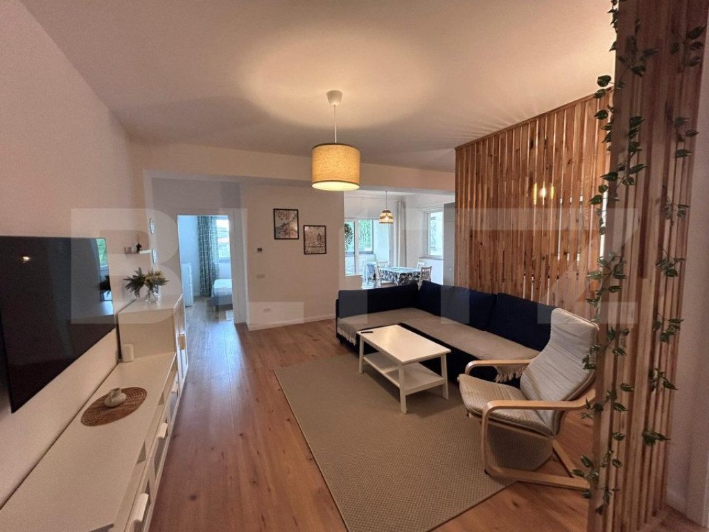 Apartament de lux, 3 camere si 2 bai, bloc nou cu intrare in