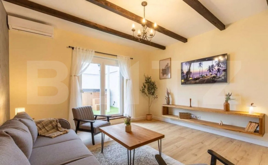 Apartament 2 camere, 55 mp, 2 terase, jacuzzi, vedere la mun