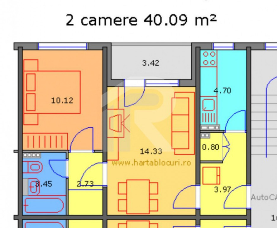 Bahluiului, parter, mobilat si utilat modern