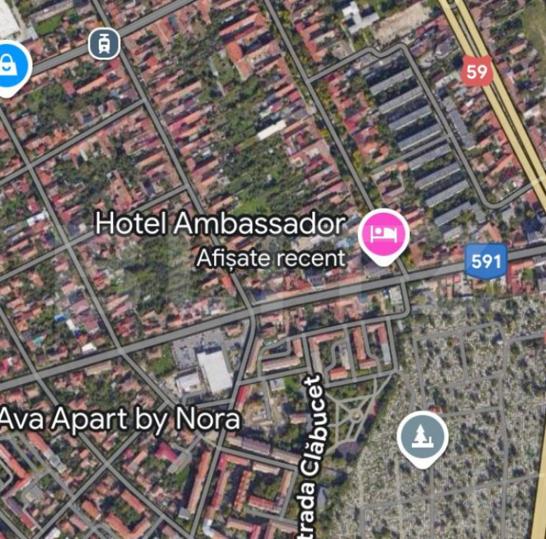 Casa langa hotel Ambassador, teren 453mp