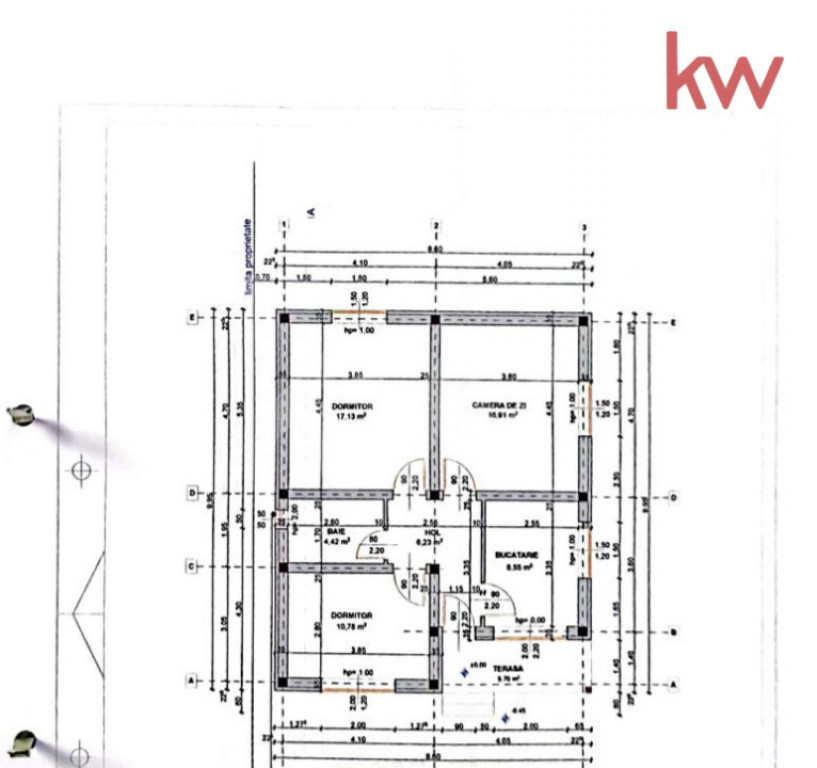 Casa in constructie, Carcea