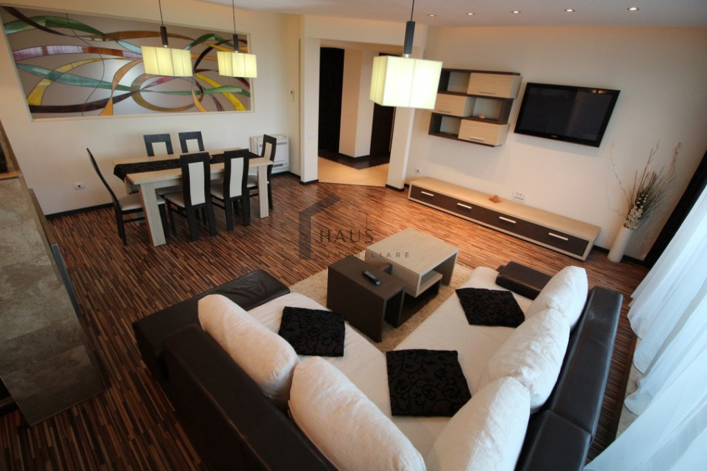 Apartament 3 camere 2 bai lux parcare subterana termen lung