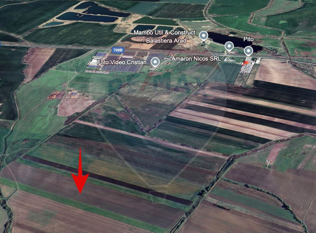 De vânzare teren extravilan 15,000mp jud. Arad