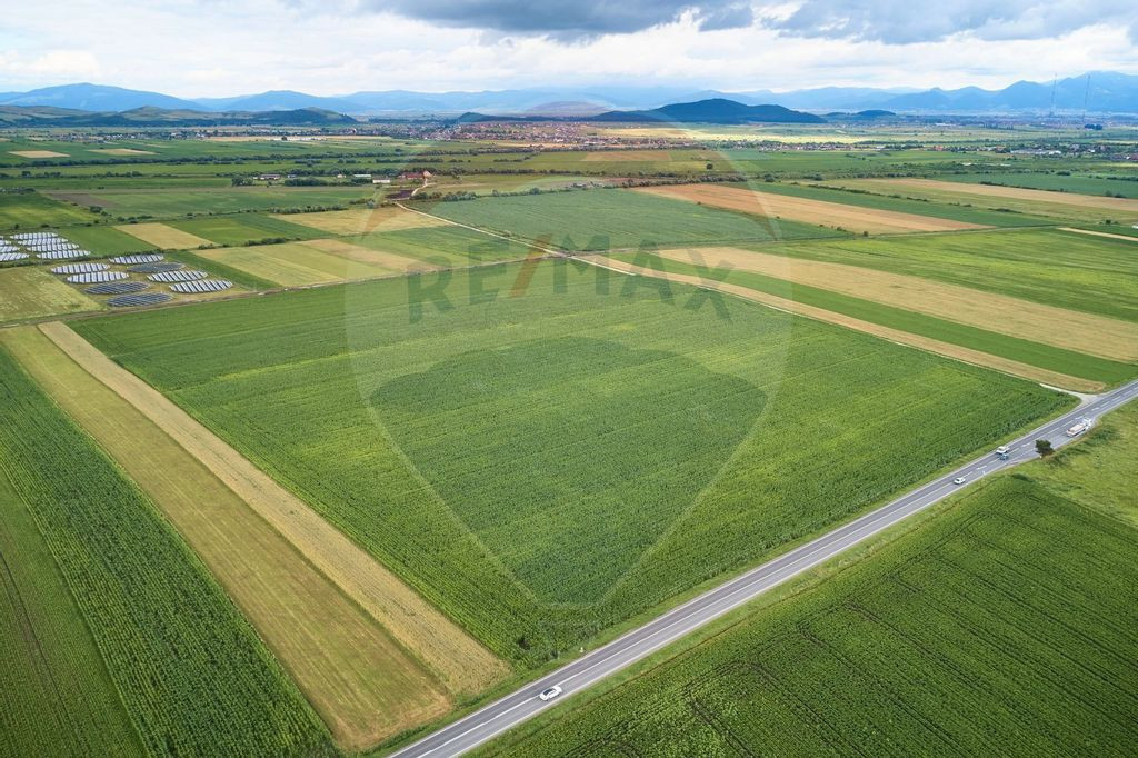 DE VÂNZARE| Teren industrial 59,600mp Feldioara / DN 13 ...