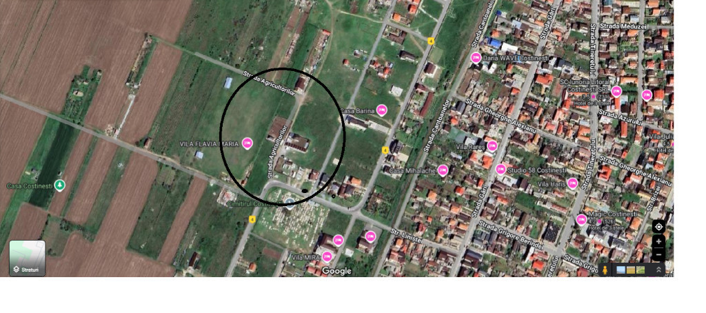 Teren intravilan Constanta Statiunea Costinesti