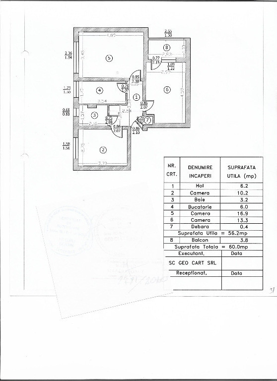 Apartament 3 camere, decomandat, Bd.Alexandru Obregia, sector 4