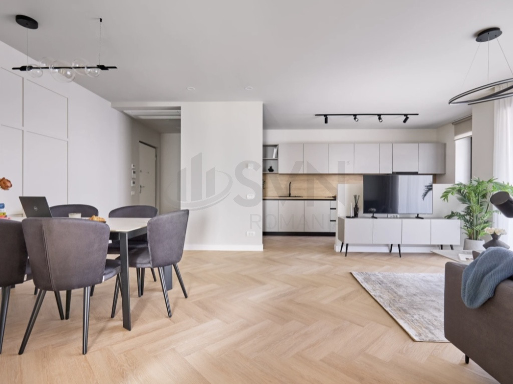 Apartament 3 camere nou mobilat Pipera