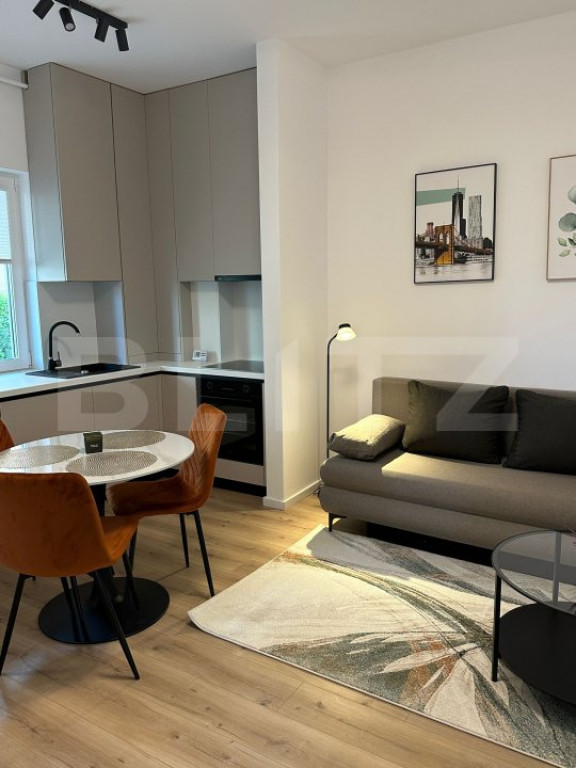 Apartament 2 camere, curte privata, prima inchiriere, 53 mp,