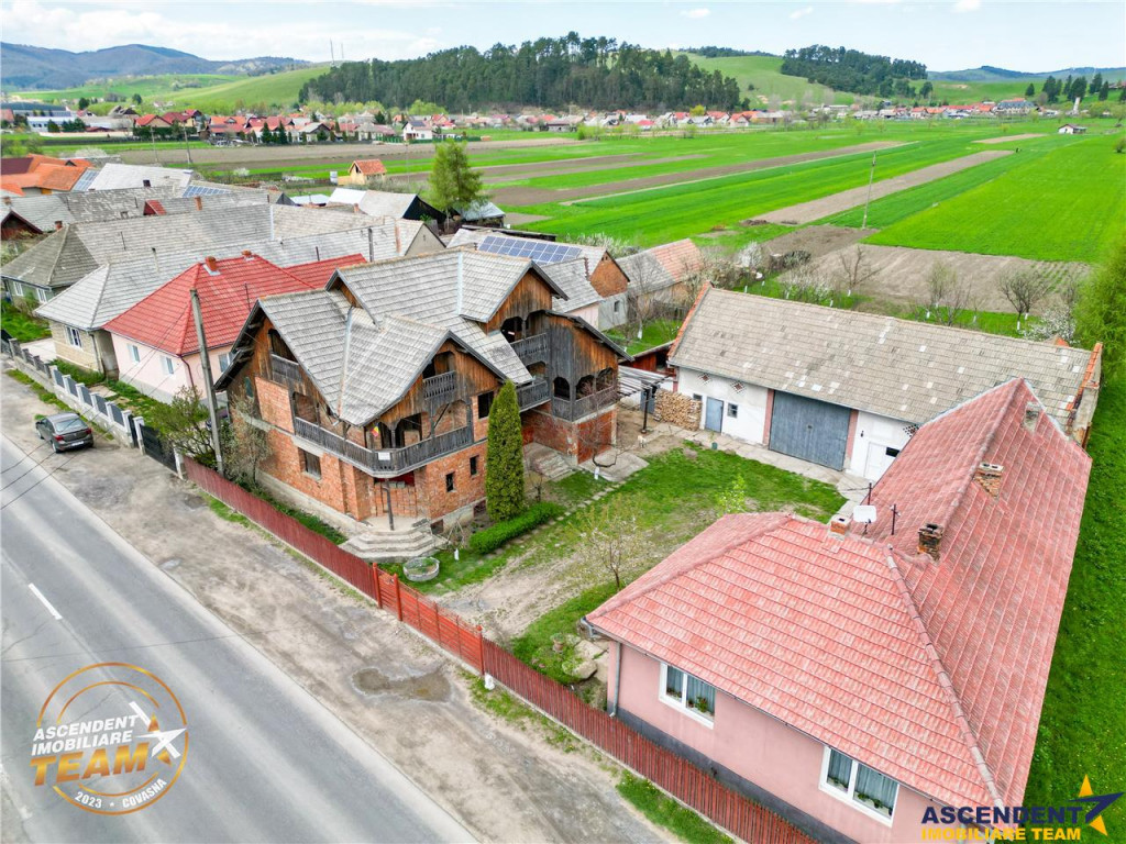 Ansamblu:doua case anexe domeniu de 10.101mp, Intorsura Buza