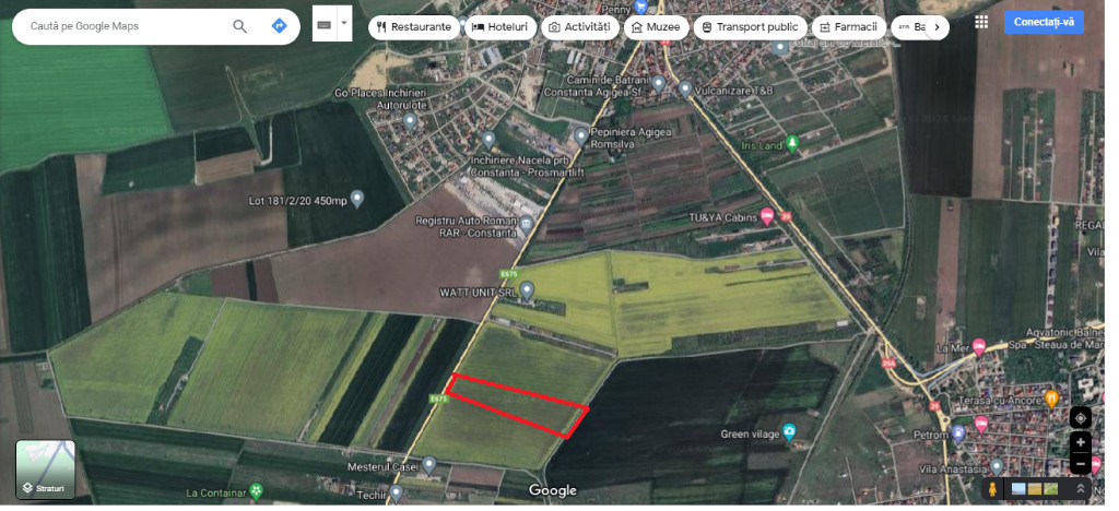 Teren intravilan varianta Agigea-Techirghiol