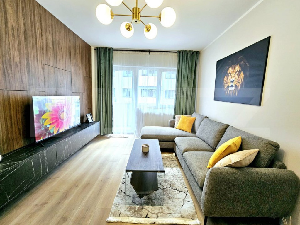 Apartament 2 camere decomandat, la cheie, mobilat nou, zona