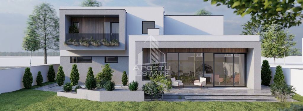 Casa de lux, cu 7 camere, 4 bai, in Dumbravita